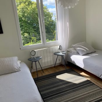chambre ensoleillée