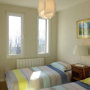 chambre deux lits Marulaz